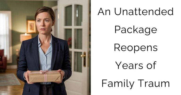 An Unattended Package Reopens Years of Family Traum.
