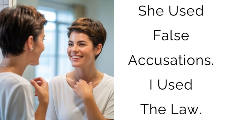 She Used False Accusations. I Used The Law.