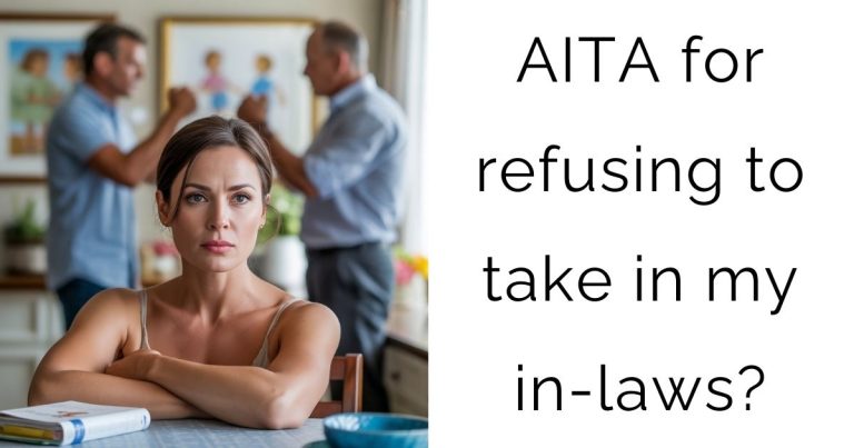 AITA for refusing to take in my in-laws?
