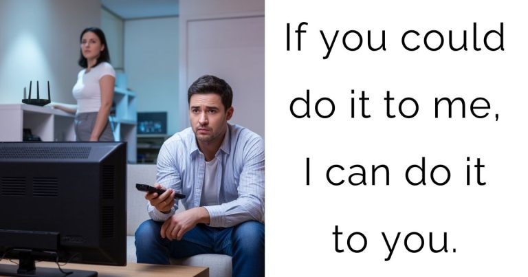 If you could do it to me, I can do it to you.