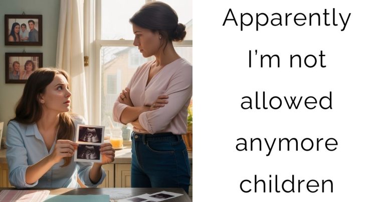 Apparently I’m not allowed anymore children