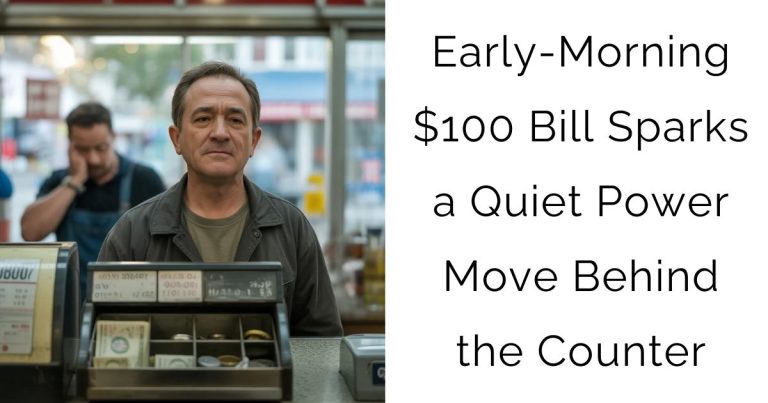 Early-Morning $100 Bill Sparks a Quiet Power Move Behind the Counter