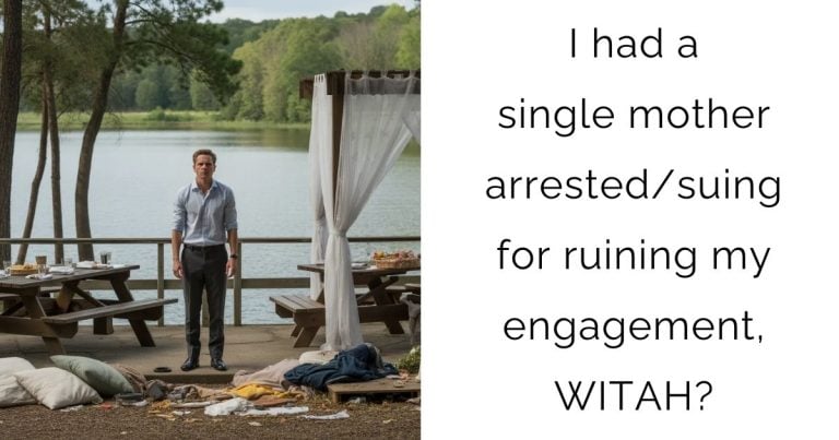 I had a single mother arrested/suing for ruining my engagement, WITAH?