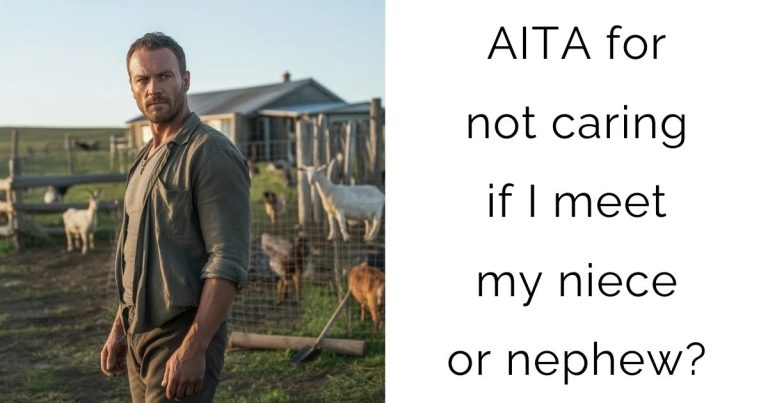 AITA for not caring if I meet my niece or nephew?