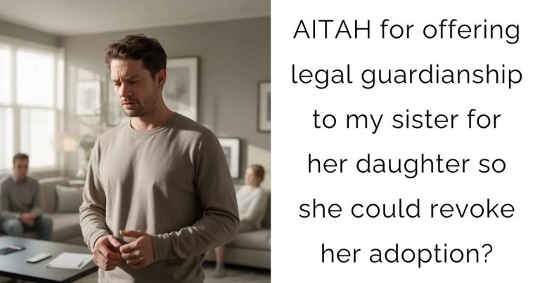 AITAH for offering legal guardianship to my sister for her daughter so she could revoke her adoption?