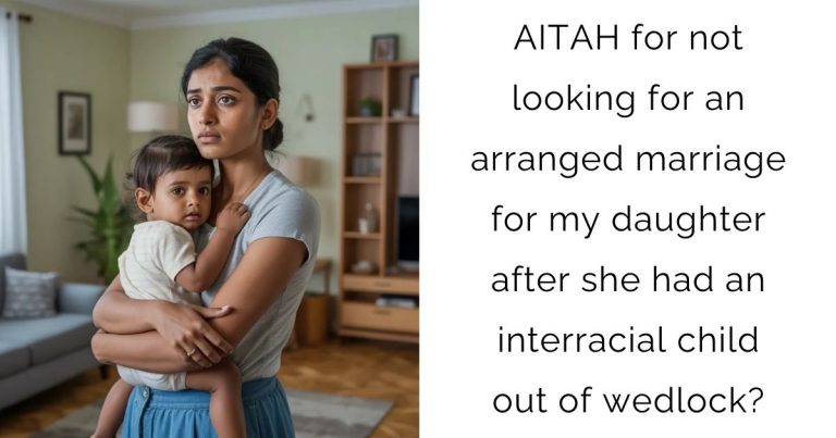 AITAH for not looking for an arranged marriage for my daughter after she had an interracial child out of wedlock?