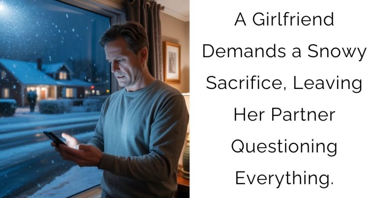 A Girlfriend Demands a Snowy Sacrifice, Leaving Her Partner Questioning Everything.