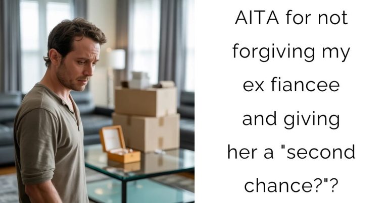 AITA for not forgiving my ex fiancee and giving her a “second chance?”?