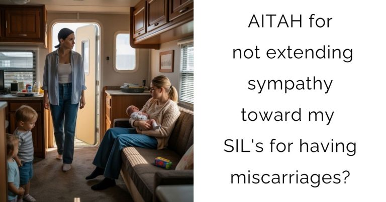 AITAH for not extending sympathy toward my SIL’s for having miscarriages?