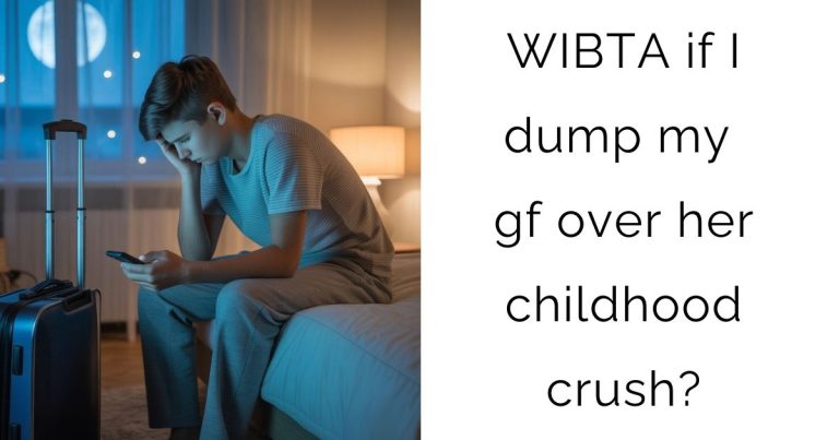 WIBTA if I dump my gf over her childhood crush?