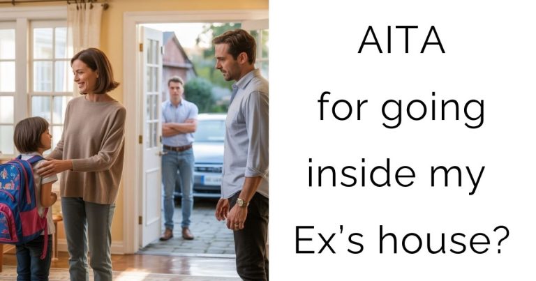 AITA for going inside my Ex’s house?