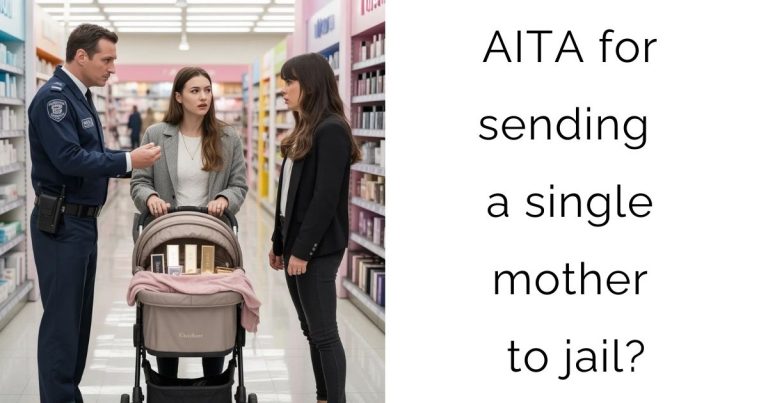 AITA for sending a single mother to jail?