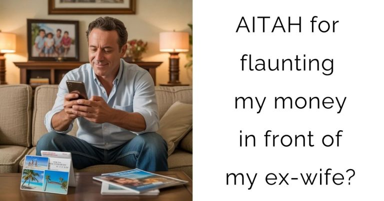 AITAH for flaunting my money in front of my ex-wife?
