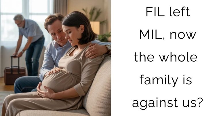 FIL left MIL, now the whole family is against us?