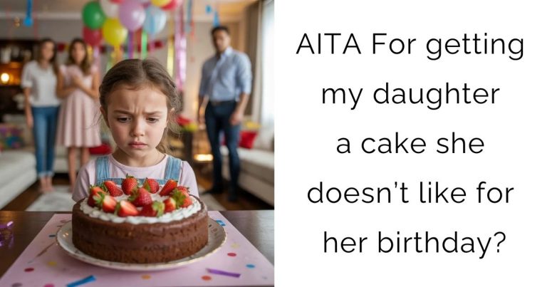 AITA For getting my daughter a cake she doesn’t like for her birthday?