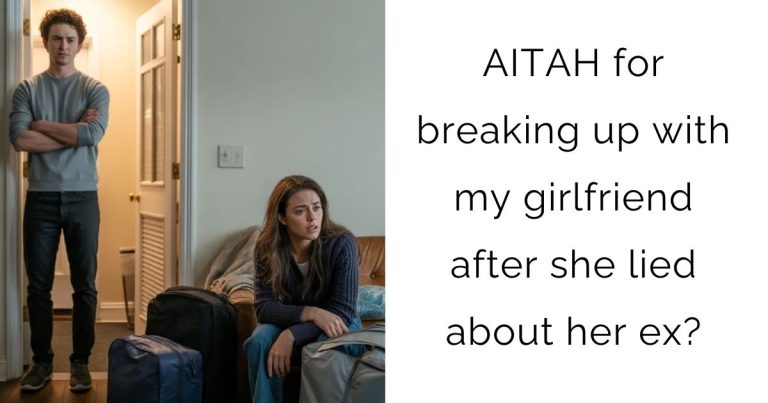 AITAH for breaking up with my girlfriend after she lied about her ex?