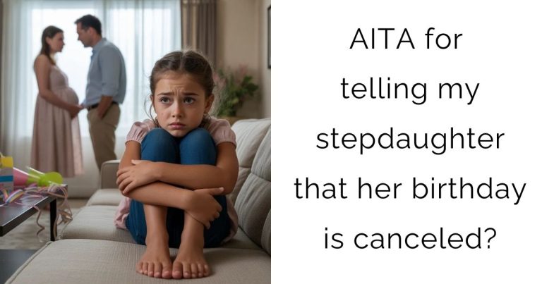 AITA for telling my stepdaughter that her birthday is canceled?