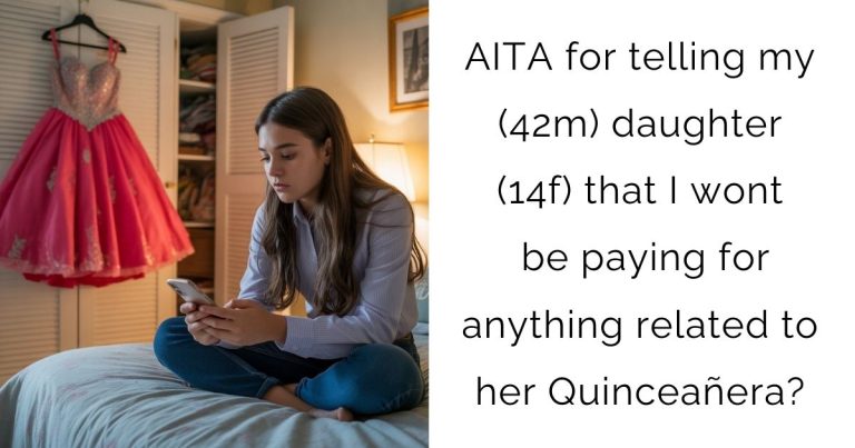 AITA for telling my (42m) daughter (14f) that I wont be paying for anything related to her Quinceañera?
