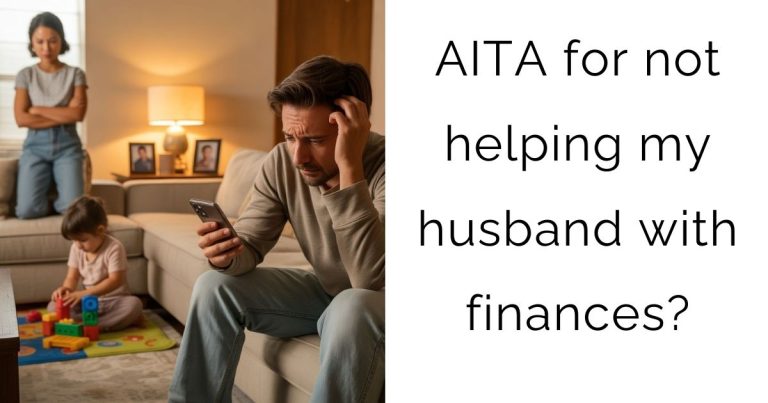 AITA for not helping my husband with finances?