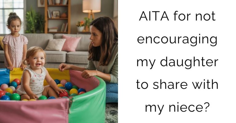 AITA for not encouraging my daughter to share with my niece?