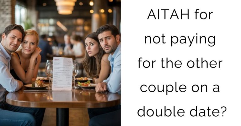 AITAH for not paying for the other couple on a double date?
