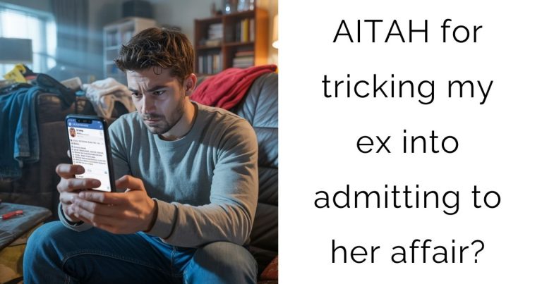 AITAH for tricking my ex into admitting to her affair?