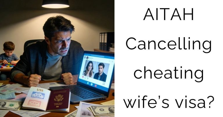 AITAH Cancelling cheating wife’s visa?
