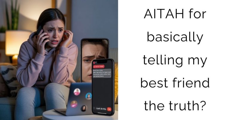 AITAH for basically telling my best friend the truth?