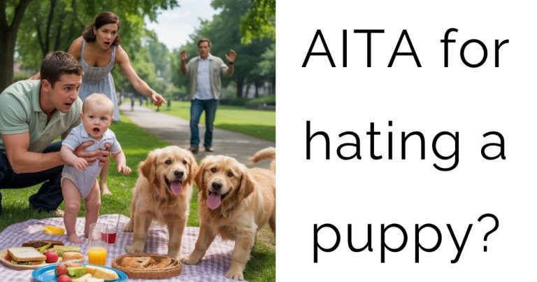 AITA for hating a puppy?