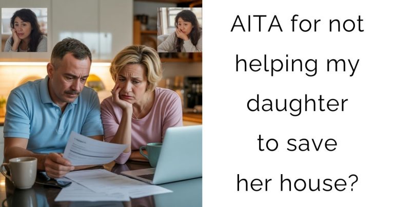 AITA for not helping my daughter to save her house?