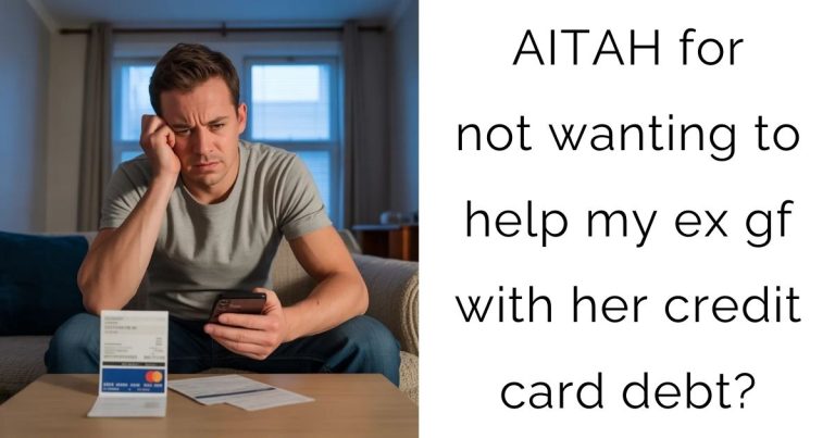AITAH for not wanting to help my ex gf with her credit card debt?