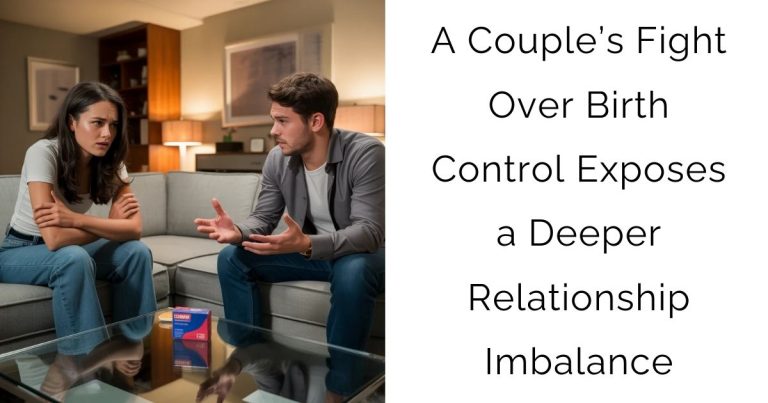 A Couple’s Fight Over Birth Control Exposes a Deeper Relationship Imbalance