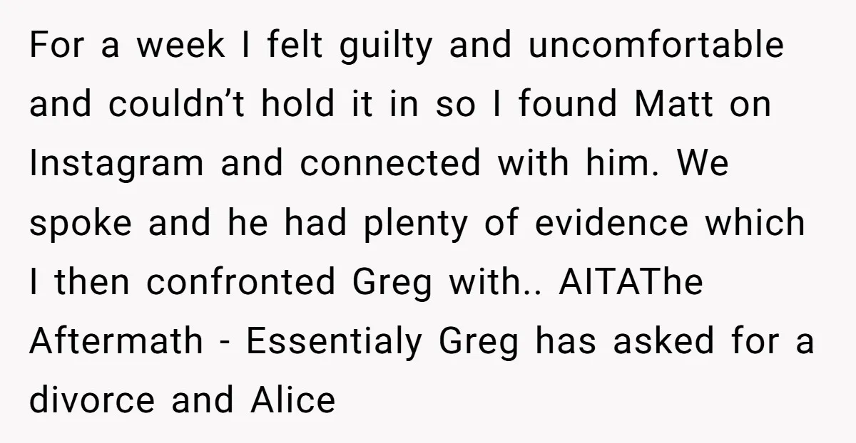 For a week I felt guilty and uncomfortable and couldn’t hold it in so I found Matt on Instagram and connected with him. We spoke and he had plenty of...