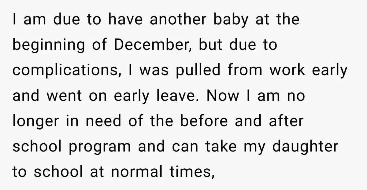 I am due to have another baby at the beginning of December, but due to complications, I was pulled from work early and went on early leave. Now I am...