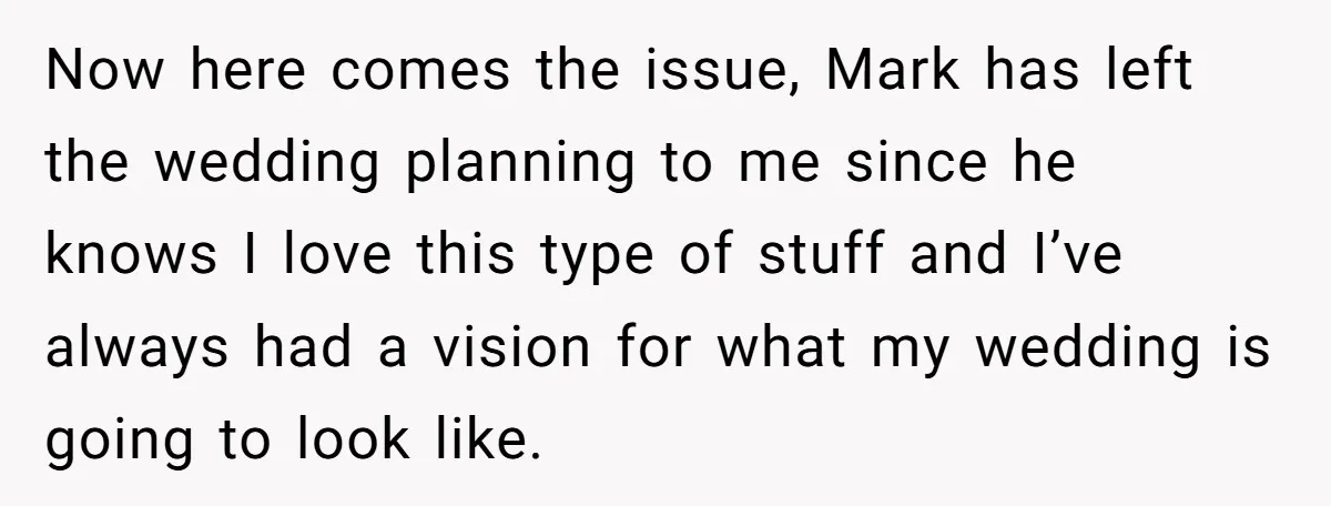 Now here comes the issue, Mark has left the wedding planning to me since he knows I love this type of stuff and I’ve always had a vision for what...