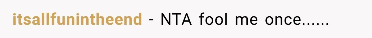 itsallfunintheend − NTA fool me once......