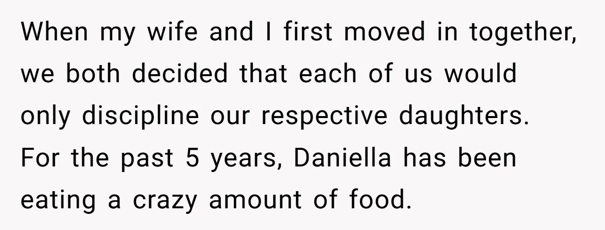 When my wife and I first moved in together, we both decided that each of us would only discipline our respective daughters. For the past 5 years, Daniella has been...