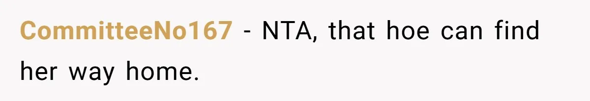 CommitteeNo167 − NTA, that hoe can find her way home.