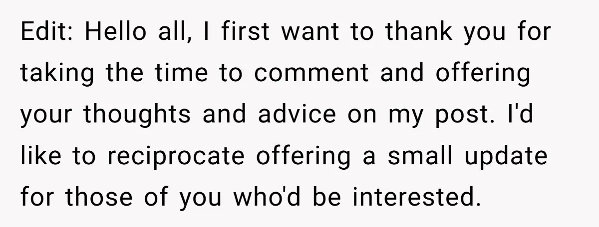 Edit: Hello all, I first want to thank you for taking the time to comment and offering your thoughts and advice on my post. I'd like to reciprocate offering a...
