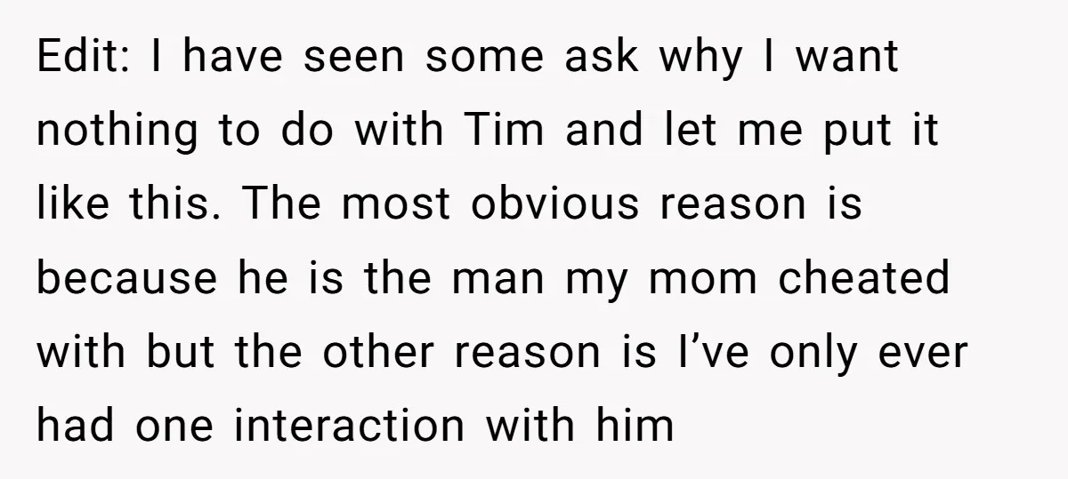 Edit: I have seen some ask why I want nothing to do with Tim and let me put it like this. The most obvious reason is because he is the...