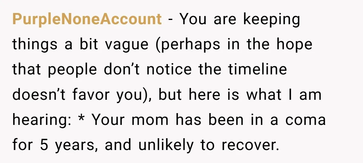 PurpleNoneAccount − You are keeping things a bit vague (perhaps in the hope that people don’t notice the timeline doesn’t favor you), but here is what I am hearing: *...