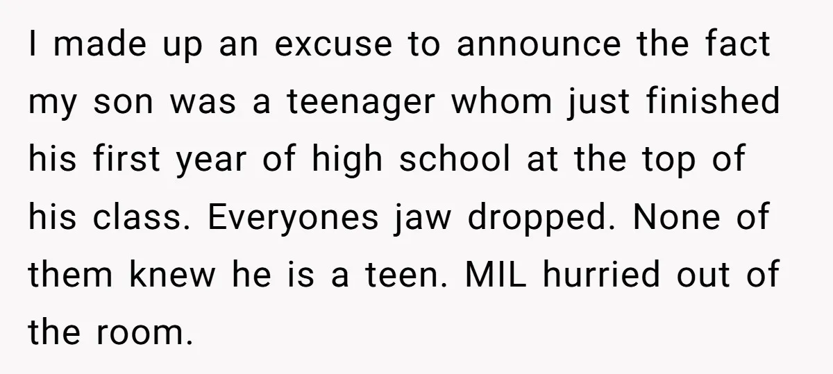 I made up an excuse to announce the fact my son was a teenager whom just finished his first year of high school at the top of his class. Everyones...