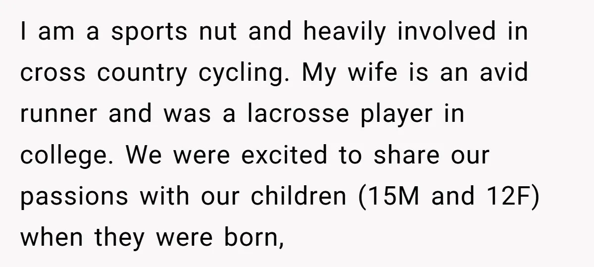 I am a sports nut and heavily involved in cross country cycling. My wife is an avid runner and was a lacrosse player in college. We were excited to share...