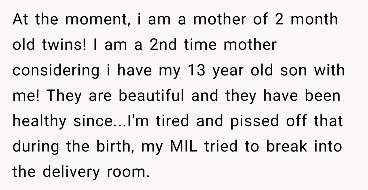 At the moment, i am a mother of 2 month old twins! I am a 2nd time mother considering i have my 13 year old son with me! They are...