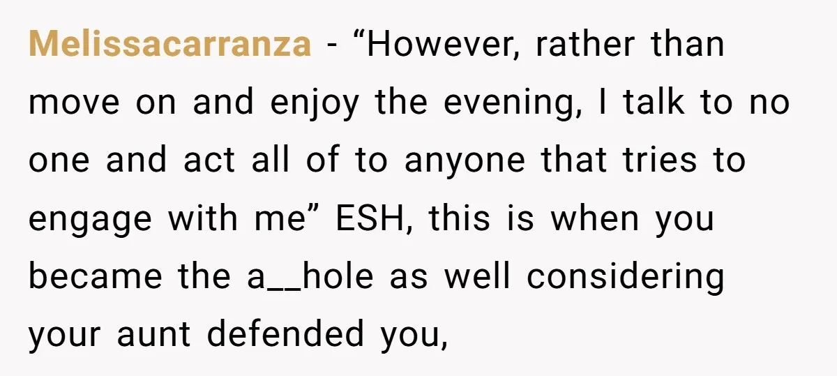 Melissacarranza − “However, rather than move on and enjoy the evening, I talk to no one and act all of to anyone that tries to engage with me” ESH, this...