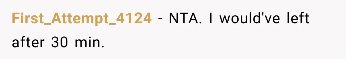First_Attempt_4124 − NTA. I would've left after 30 min.