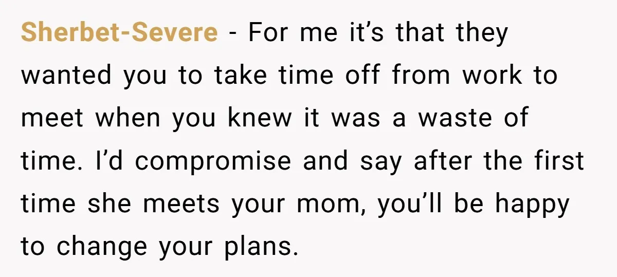 Sherbet-Severe − For me it’s that they wanted you to take time off from work to meet when you knew it was a waste of time. I’d compromise and say...