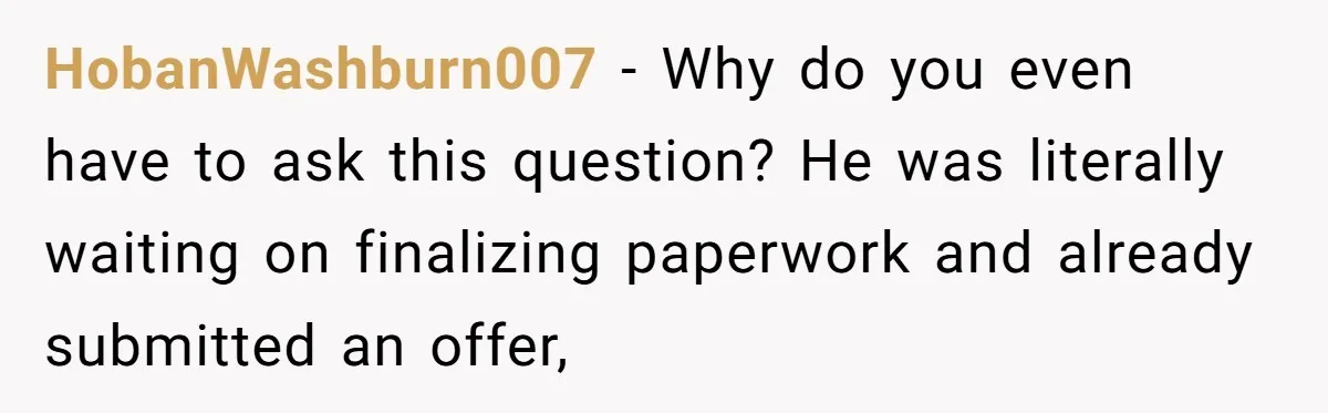 HobanWashburn007 − Why do you even have to ask this question? He was literally waiting on finalizing paperwork and already submitted an offer,
