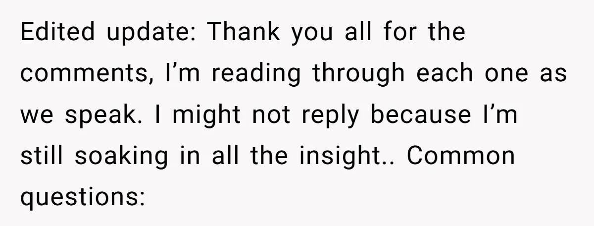 Edited update: Thank you all for the comments, I’m reading through each one as we speak. I might not reply because I’m still soaking in all the insight.. Common questions: