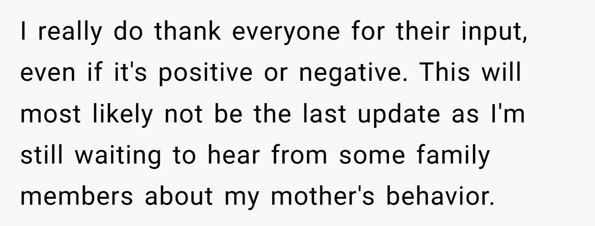 I really do thank everyone for their input, even if it's positive or negative. This will most likely not be the last update as I'm still waiting to hear from...